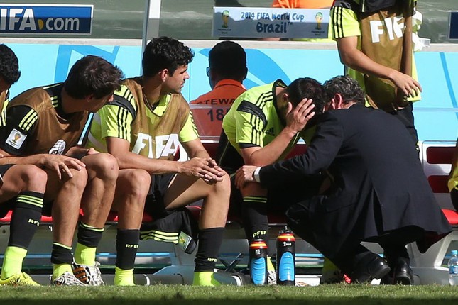 Del Bosque đối xử phũ phàng, David Villa bật khóc uất ức ảnh 1